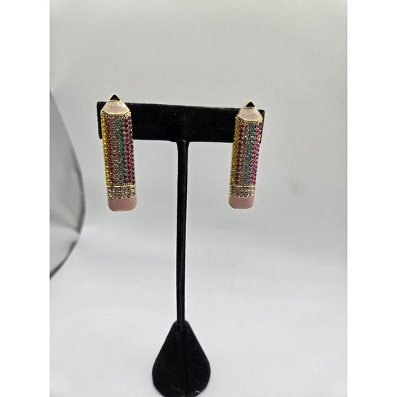 SUGARFIX "Looking Sharp" Drop Pierced Earrings - Picture 2 of 7